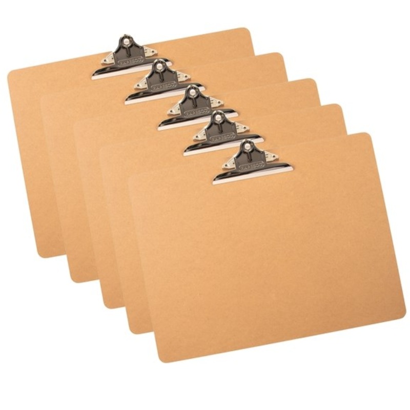 Hardboard Clipboard  A3  Brown