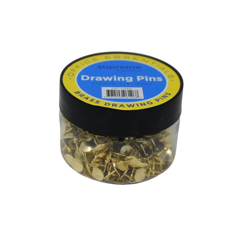 Drawing Pins Brass  Pack of 300