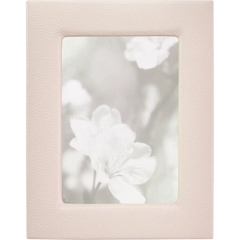 5 x 7 Leather Studio Frame – Light Pink