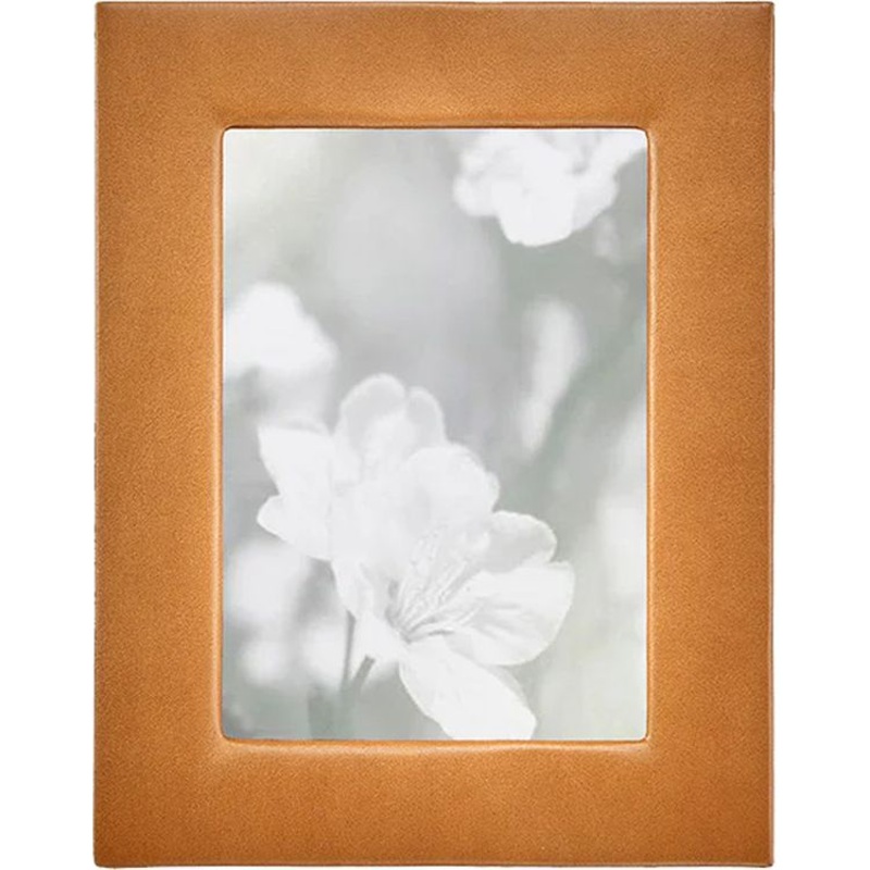 5 x 7 Leather Studio Frame – Tan