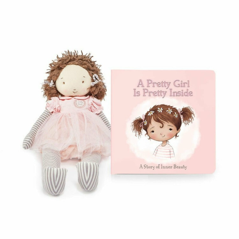 Pretty Girl Inside and Out Gift Set – Brown Hair
