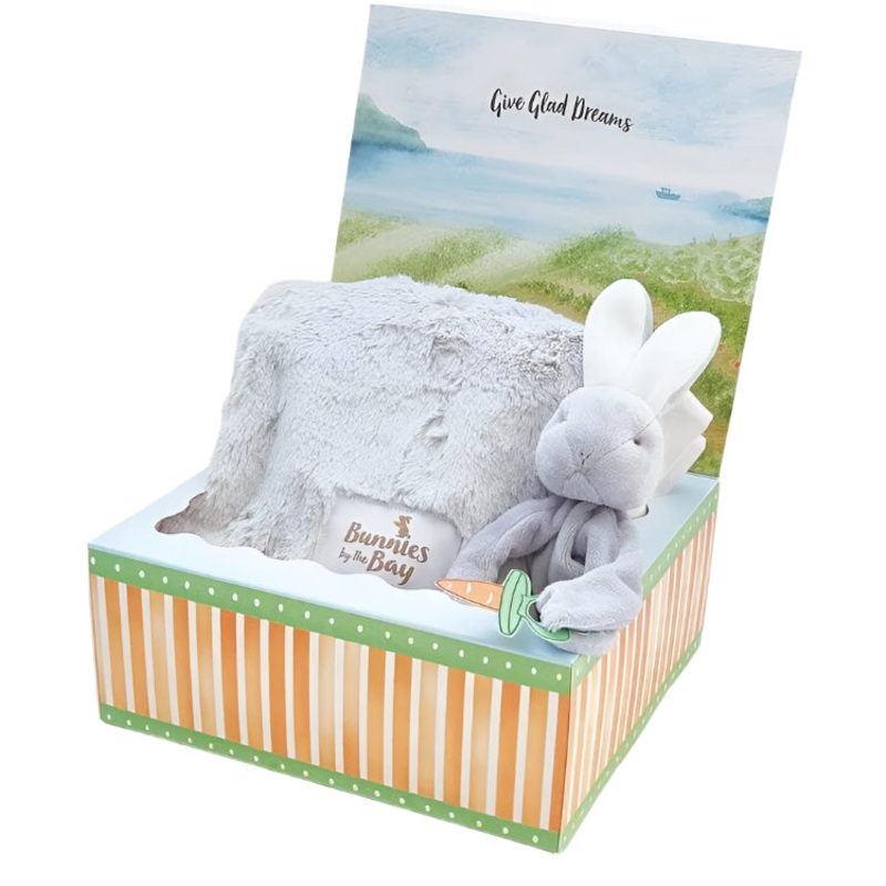 Snuggle and Sooth Baby Gift Set – Gray