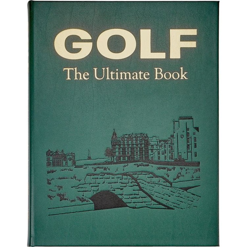 Golf: The Ultimate Book in Green Bonded Leather