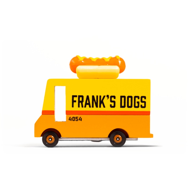 Hot Dog Van Toy Car
