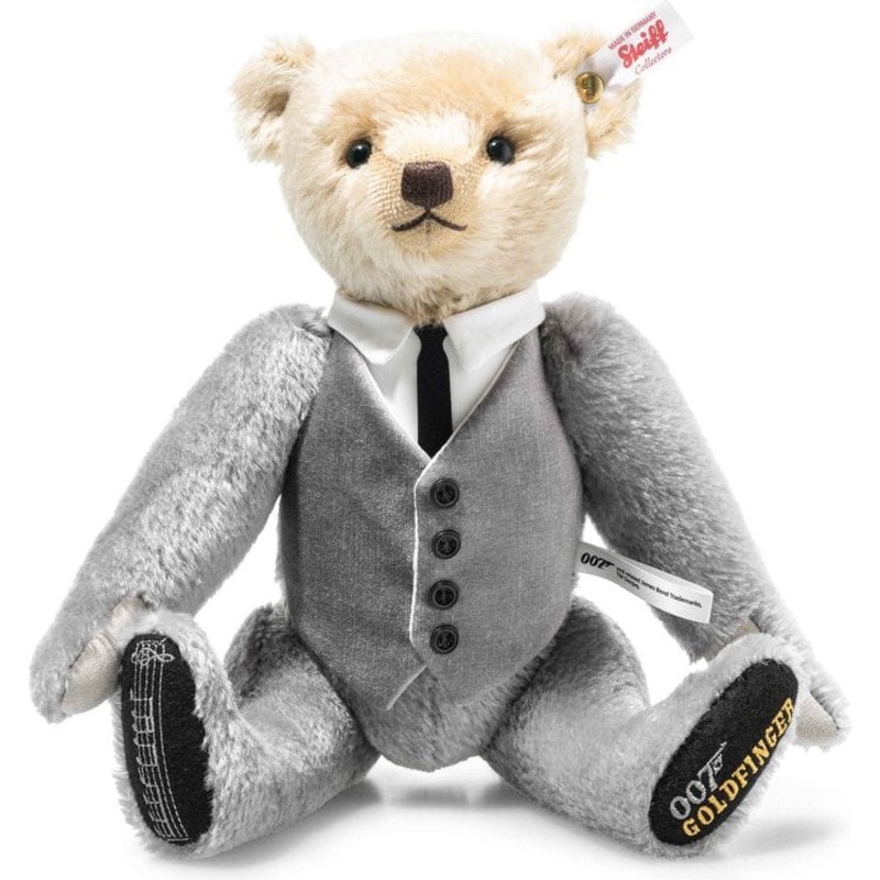Limited Edition James Bond Goldfinger Musical Teddy Bear