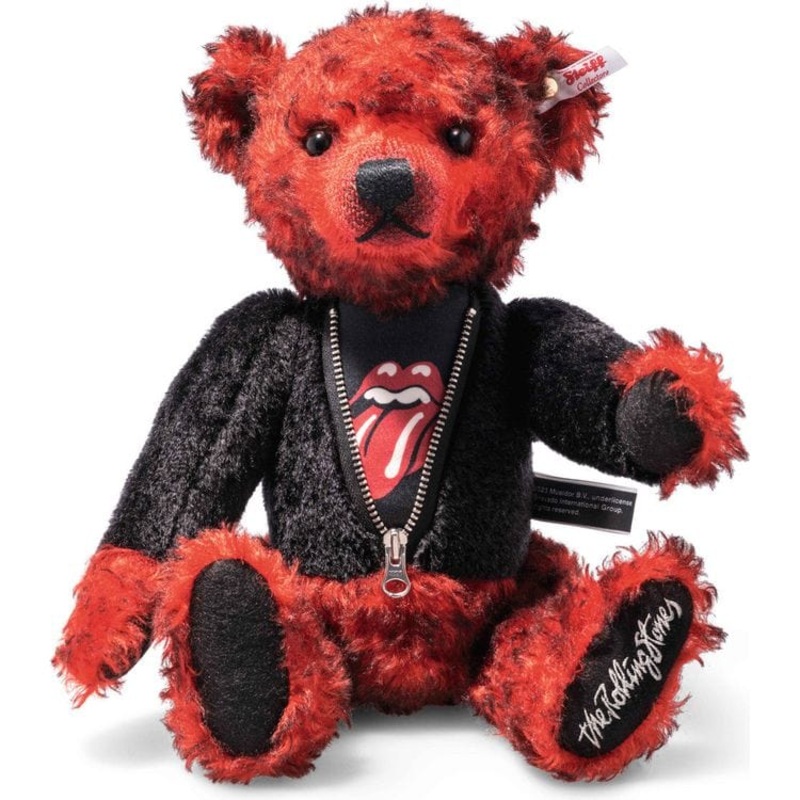 Limited Edition Steiff Rocks! Rolling Stones 14 Collectible Bear