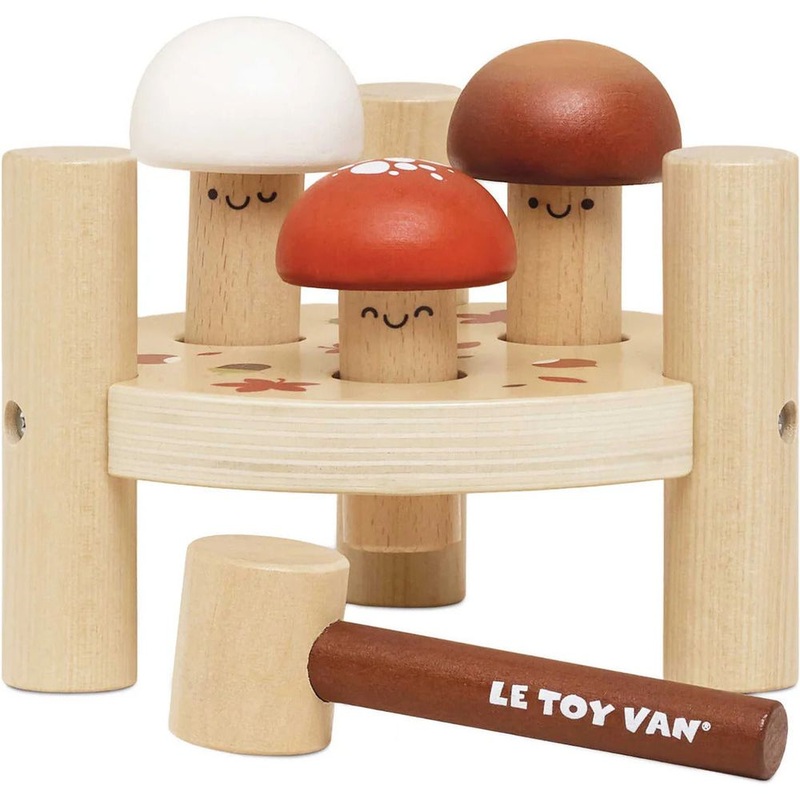 Woodland Mushroom Hammer Game – 5 Pieces