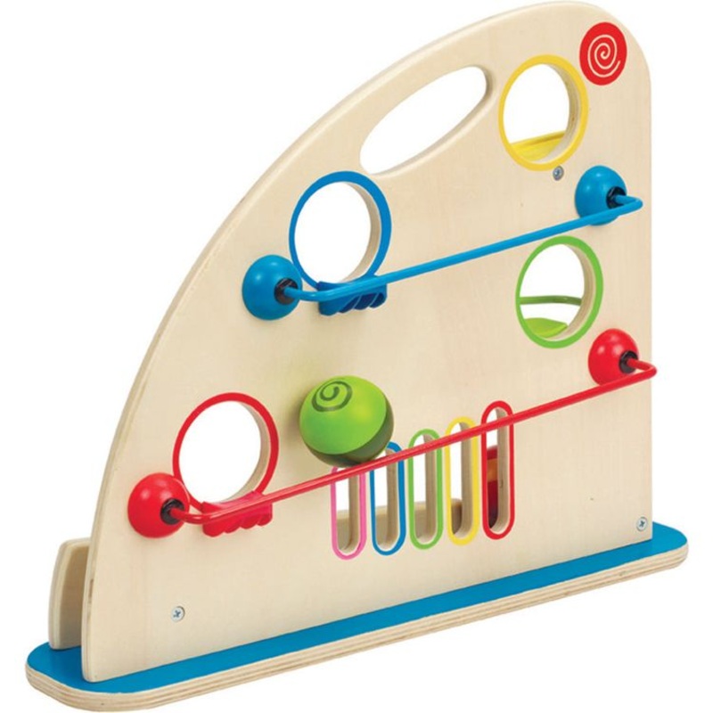 Roller Derby Wooden Marble Racing Toy