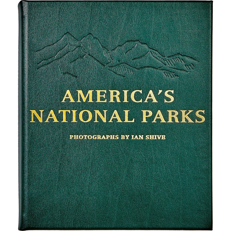 America’s National Parks Book Leather Edition