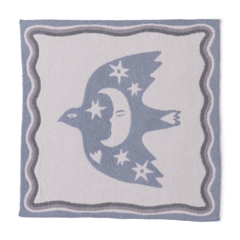 CozyChic Desert Bird Receiving Blanket – Surf Spray Multi