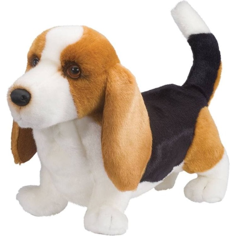 Harold Basset Hound Dog Plush