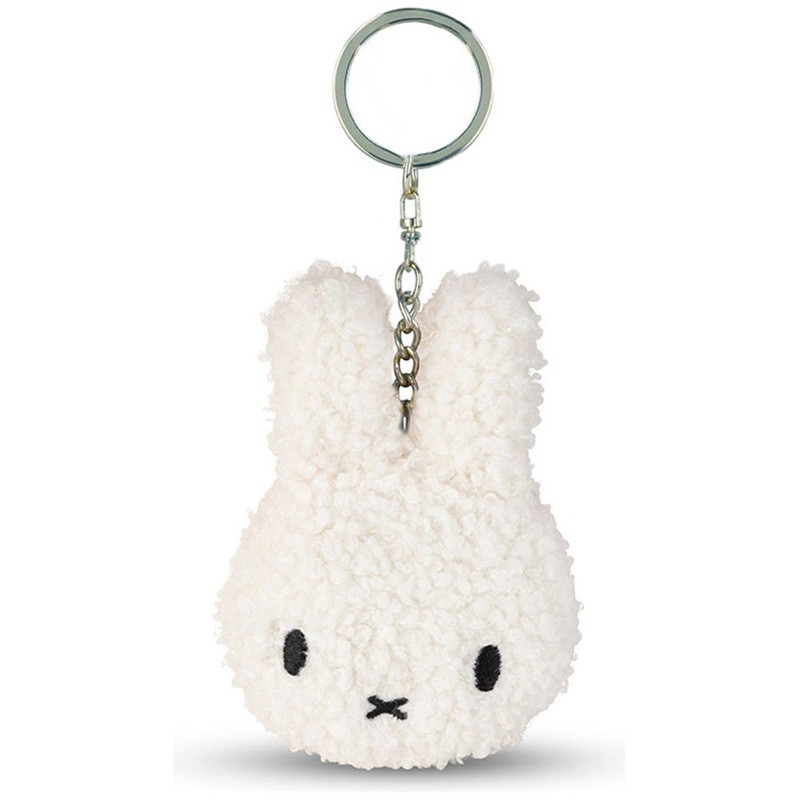 Miffy Flat Tiny Teddy Keychain – Cream