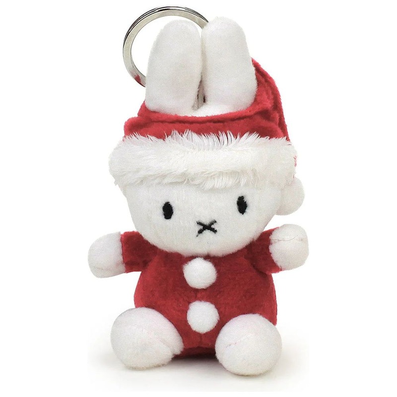 Miffy Santa Keychain