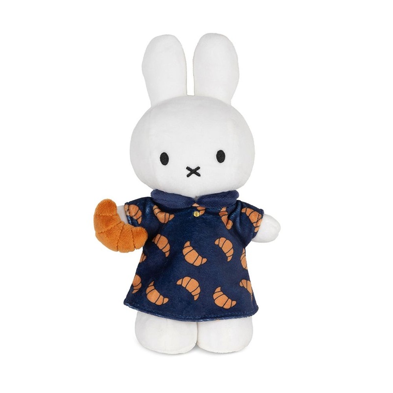 Miffy with Croissant Dress 9.5 Plush
