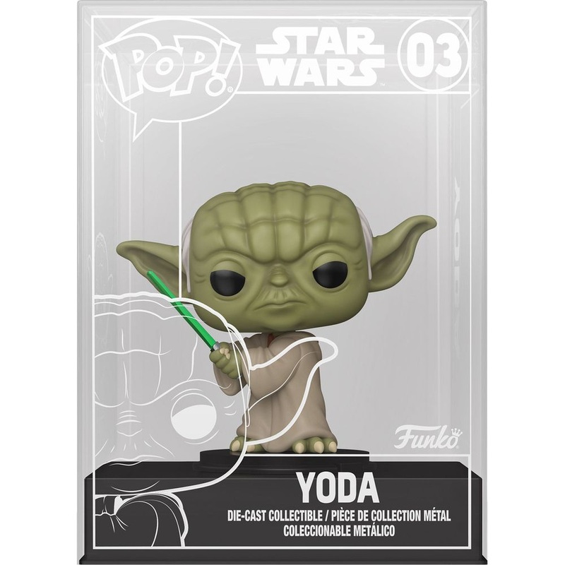Pop! Die-Cast Yoda with Lightsaber