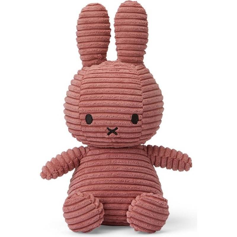 9 Miffy ECO Corduroy Plush – Dusty Rose