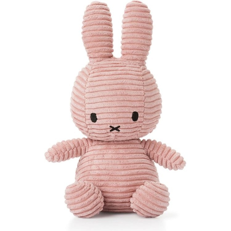 9 Miffy ECO Corduroy Plush – Pink