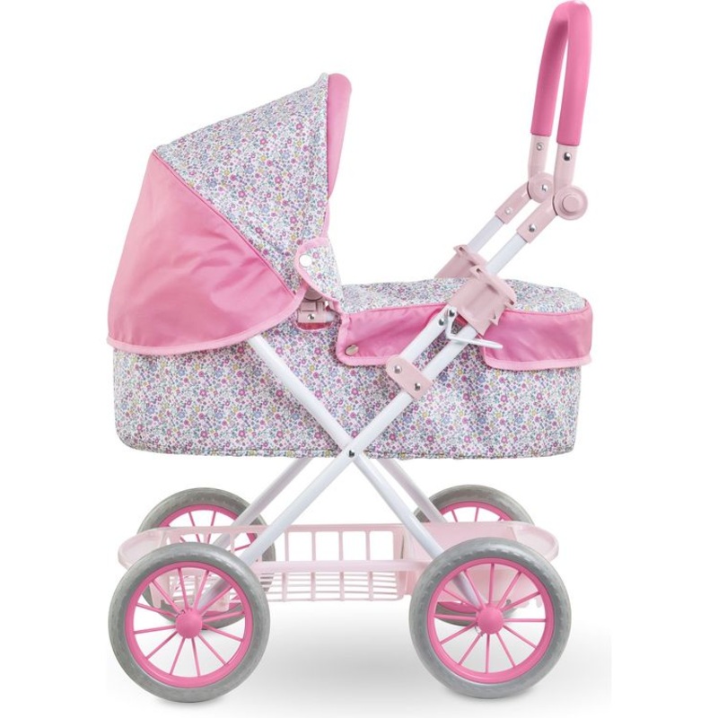 Baby Doll Pram – Bright Pink Floral