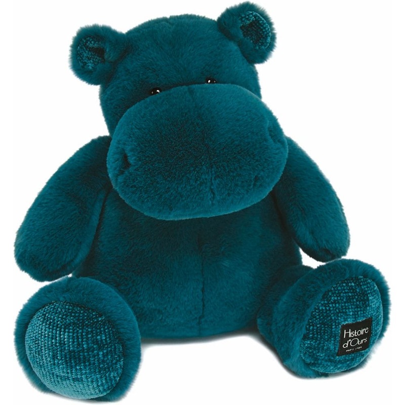 Hippo Plush – Blue