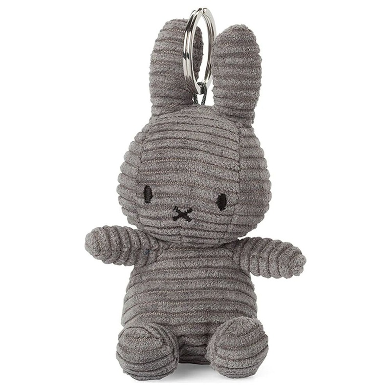 Miffy ECO Corduroy Keychain – Grey
