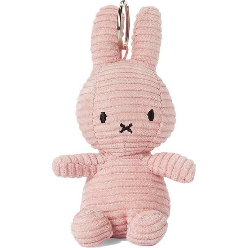 Miffy ECO Corduroy Keychain – Pink