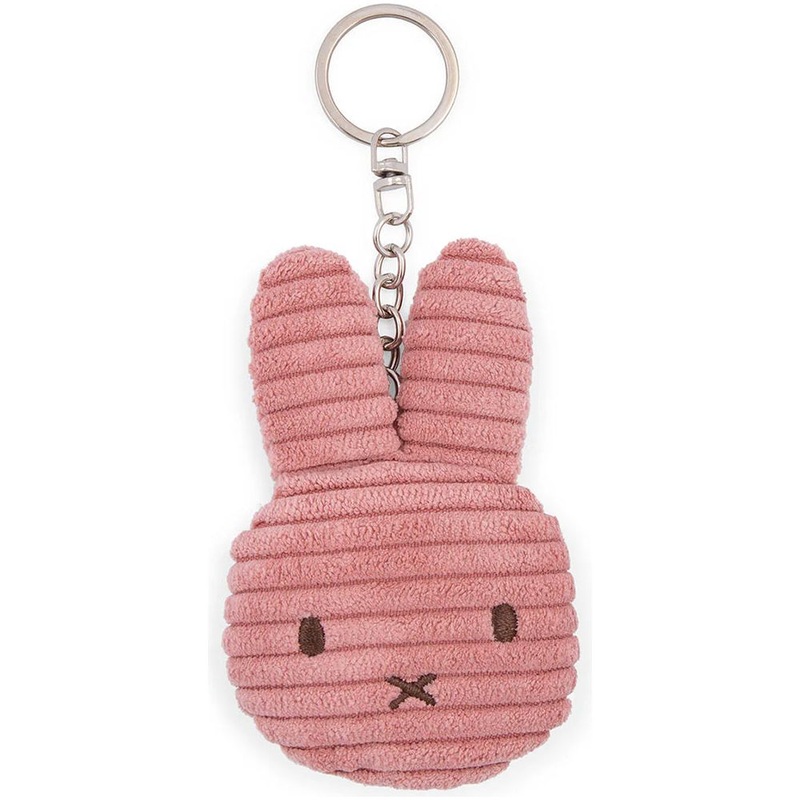 Miffy Flat ECO Corduroy Keychain – Dusty Rose