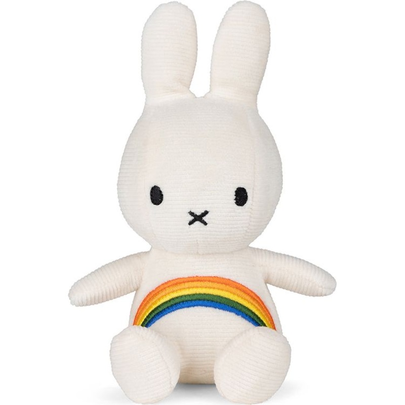 Miffy Rainbow 7 Plush – Off White