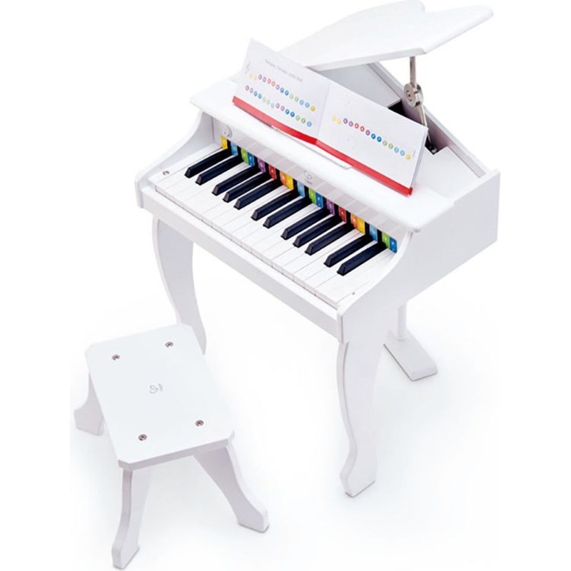 Deluxe Grand Piano – White
