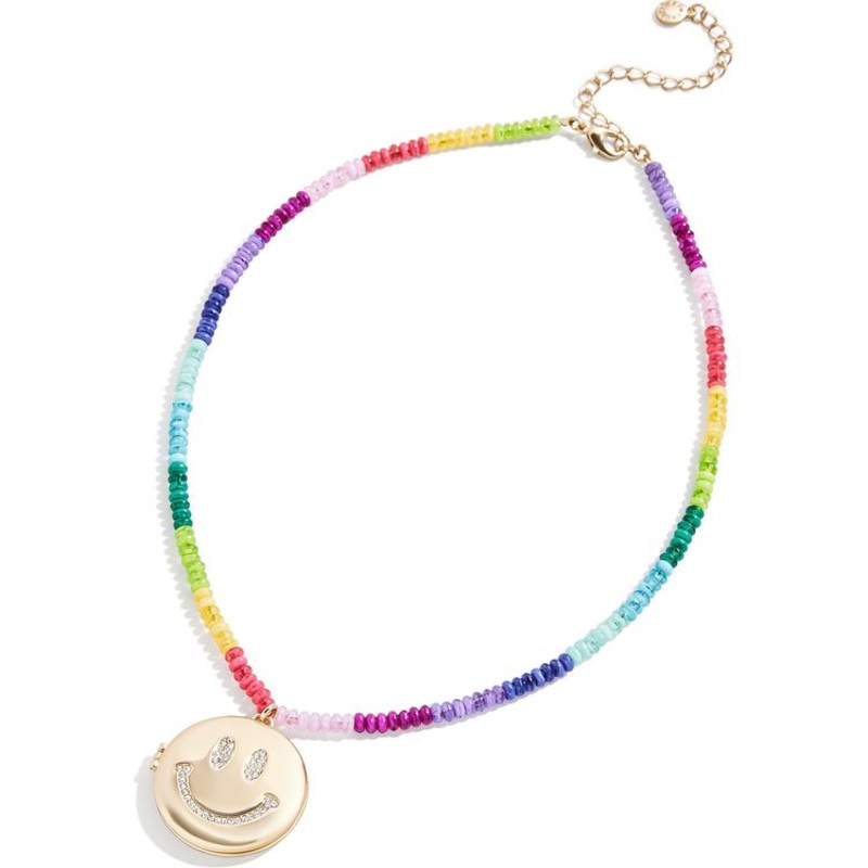 Kid’s Locket Necklace – Smiley