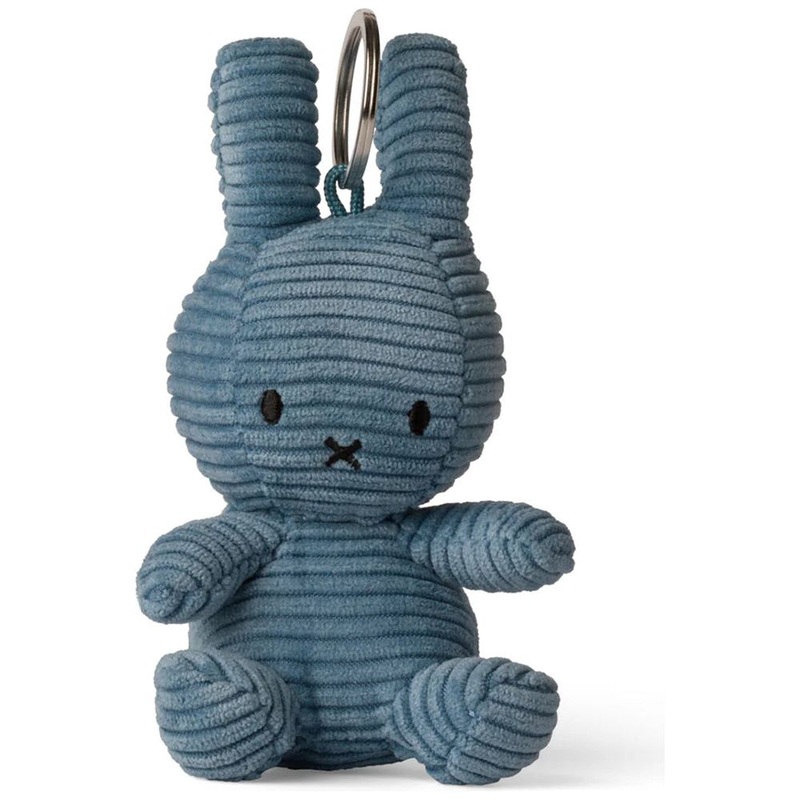 Miffy ECO Corduroy Keychain – Aviator Blue