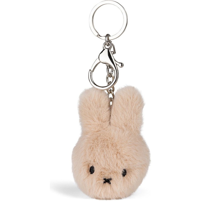 Miffy ECO Fuzzy Keychain – Beige