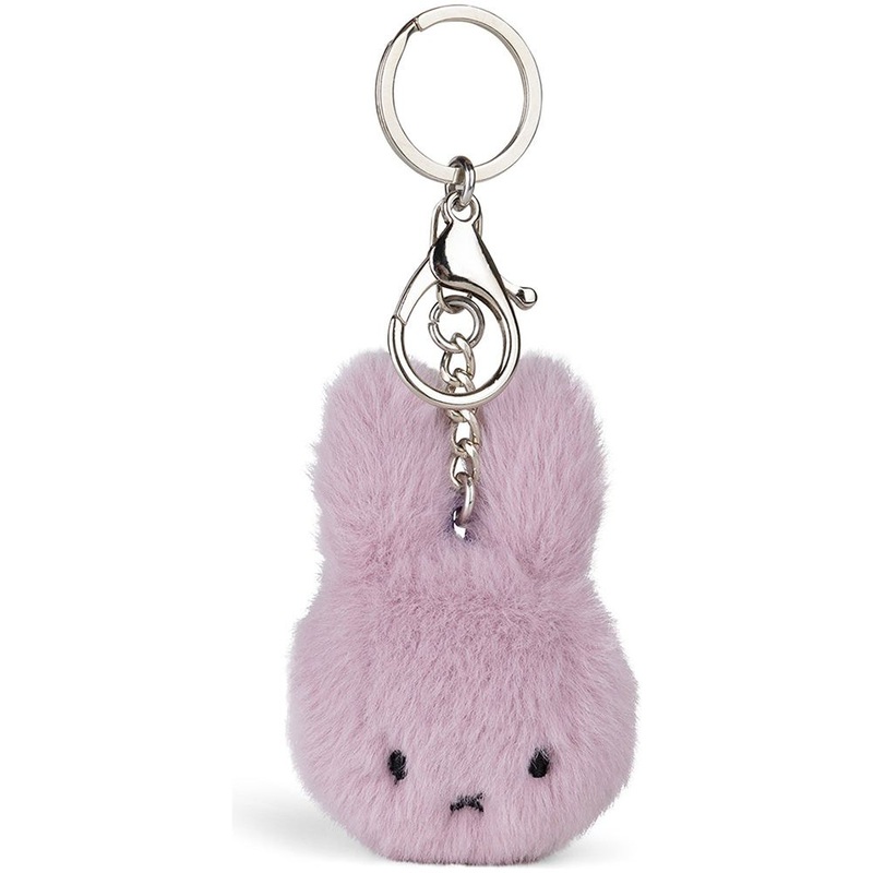 Miffy ECO Fuzzy Keychain – Lilac