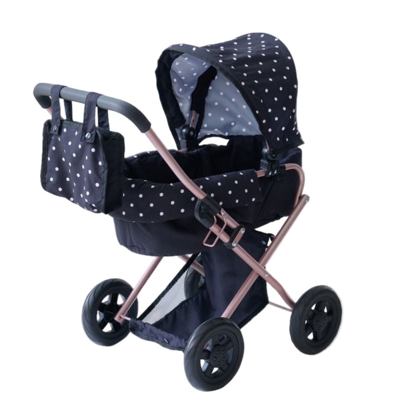 Olivia’s Little World Pin Up Doll Classic Stroller with Removable Bassinet
