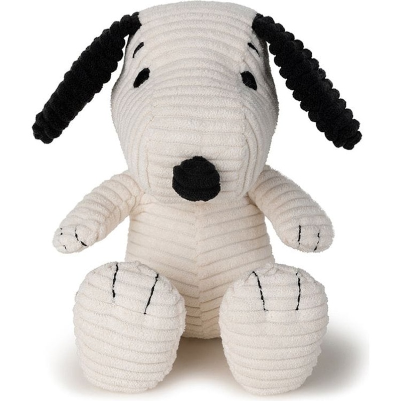 Peanuts Snoopy 7.5 Sitting Corduroy Plush – Cream