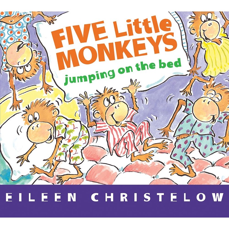 Five Little Monkeys Jumping on the Bed Board Book