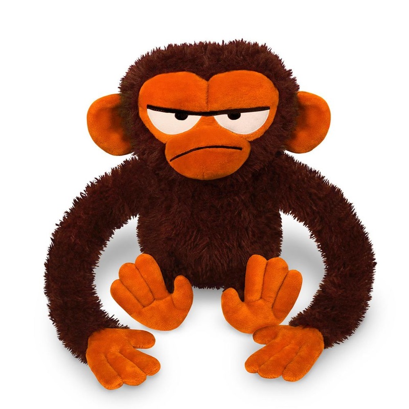 Grumpy Monkey 12 Plush