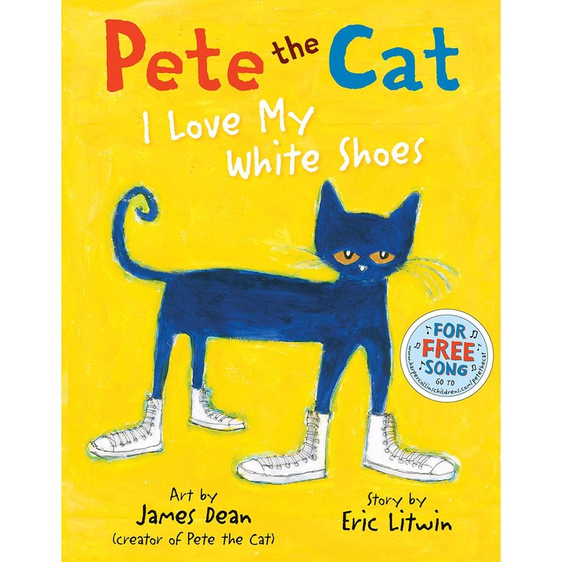 Pete the Cat: I Love My White Shoes Book
