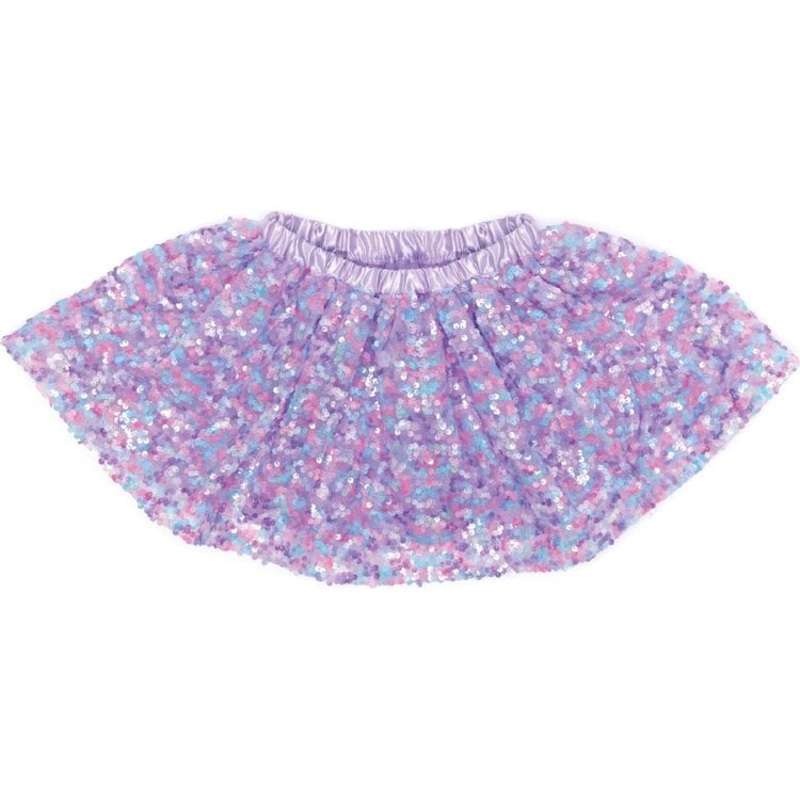 Purple Party Sequins Skirt – Size 4-6 Years