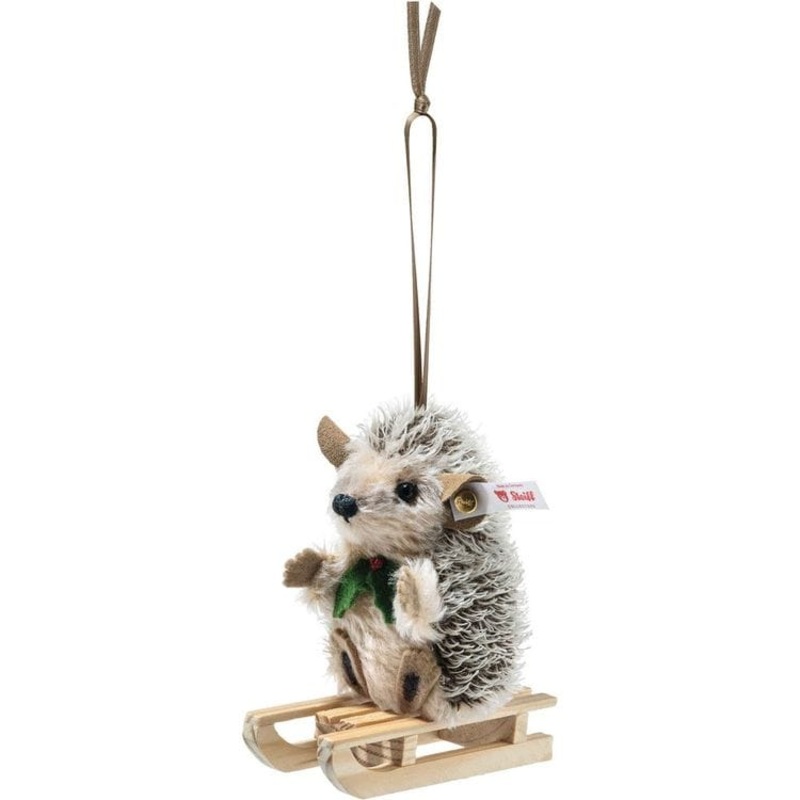 Sledding Hedgehog Holiday Ornament – 2024 North American Exclusive