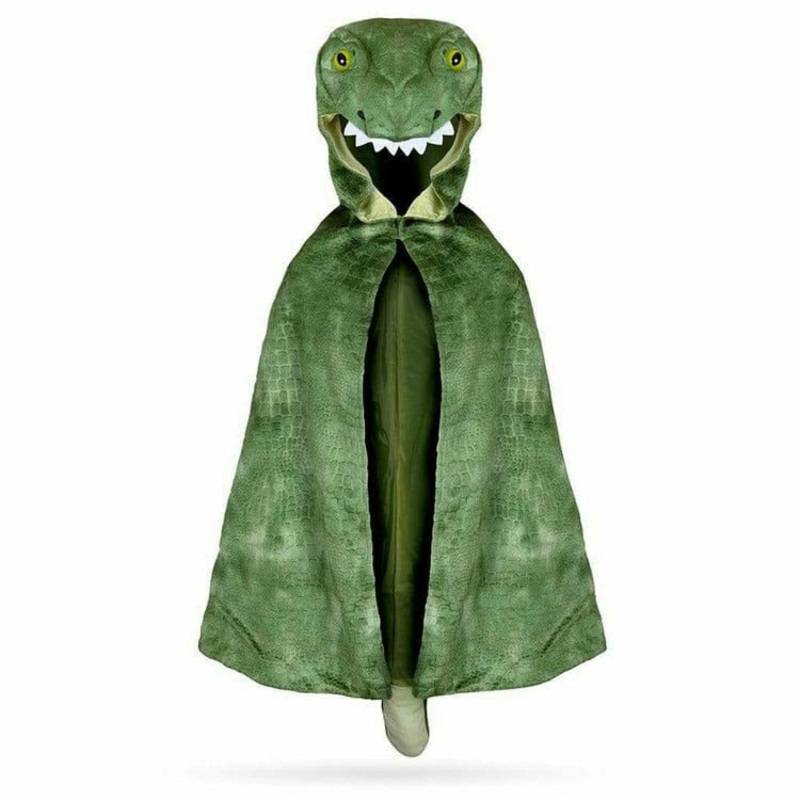 T-Rex Hooded Cape – Size 4-5 Years