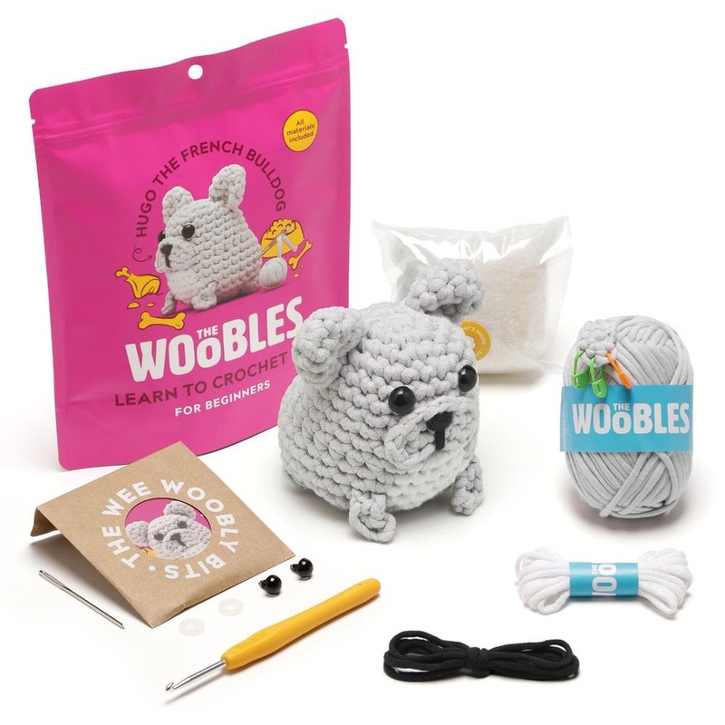 Hugo the French Bulldog Learn to Crochet Kit