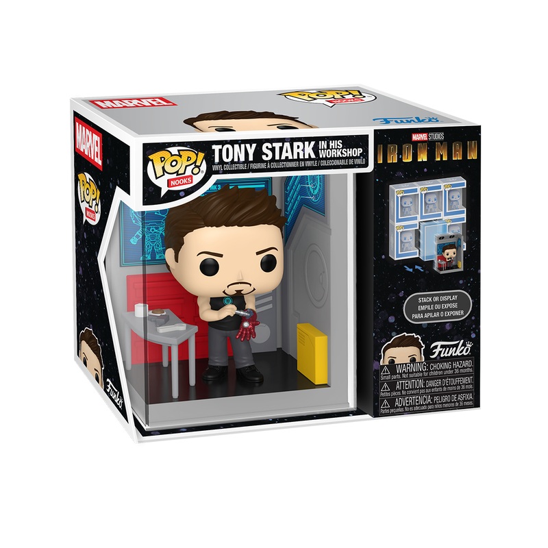 Marvel Pop! Nooks Tony Stark in his Workshop