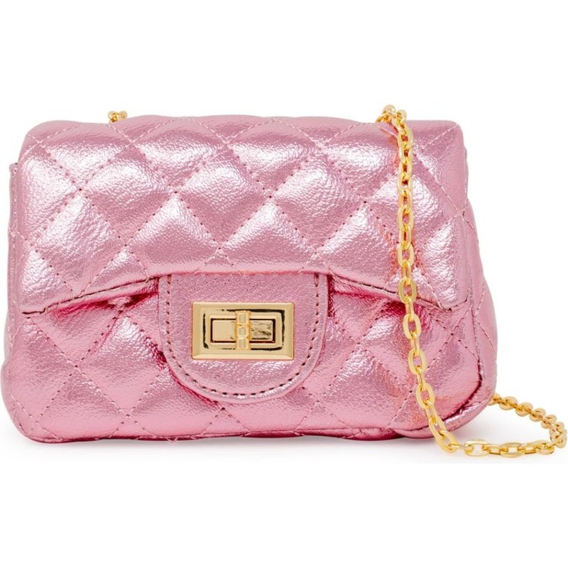 Metallic Classic Mini Purse – Lilac