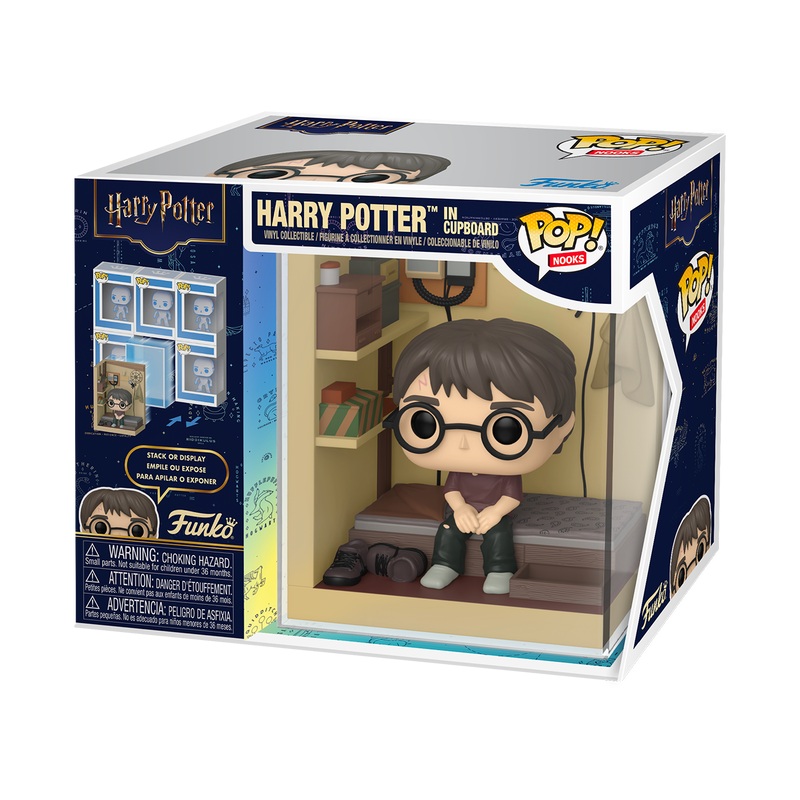 Pop! Nooks Harry Potter in Cupboard