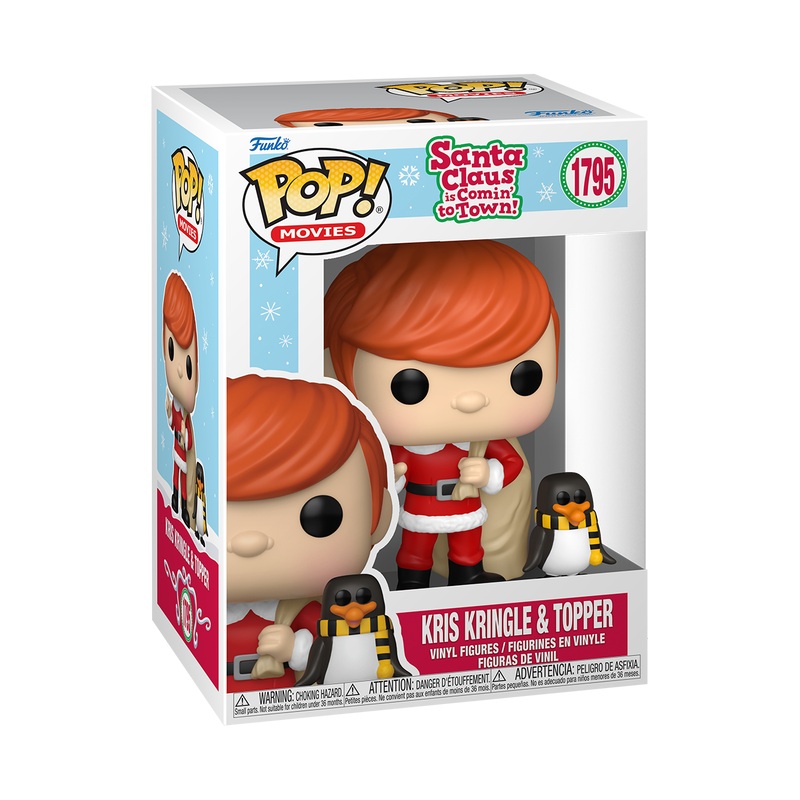 Santa Claus is Comin’ to Town Pop! & Buddy Kris Kringle & Topper