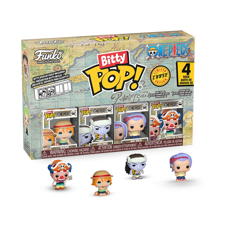 Bitty Pop! One Piece 4-Pack Series 2
