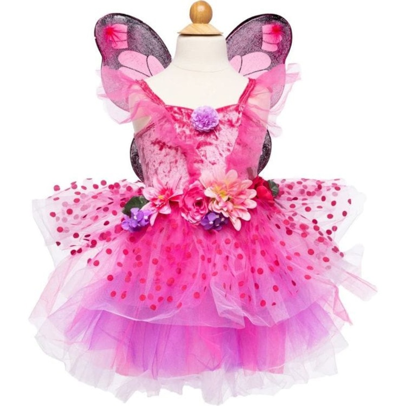 Fairy Blooms Deluxe Dress & Wings – Size 3-4 Years
