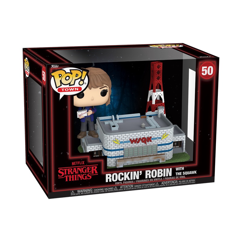Stranger Things Pop! Town Rockin’ Robin with The Squawk