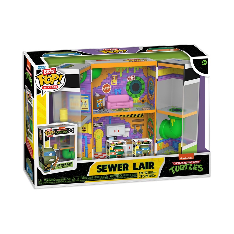 Teenage Mutant Ninja Turtles Bitty Pop! Bitty Box Sewer Lair