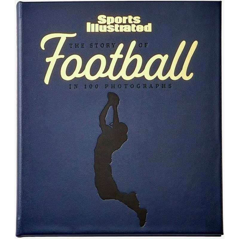 The Story of Football in 100 Photographs Book by Sports Illustrated – Navy